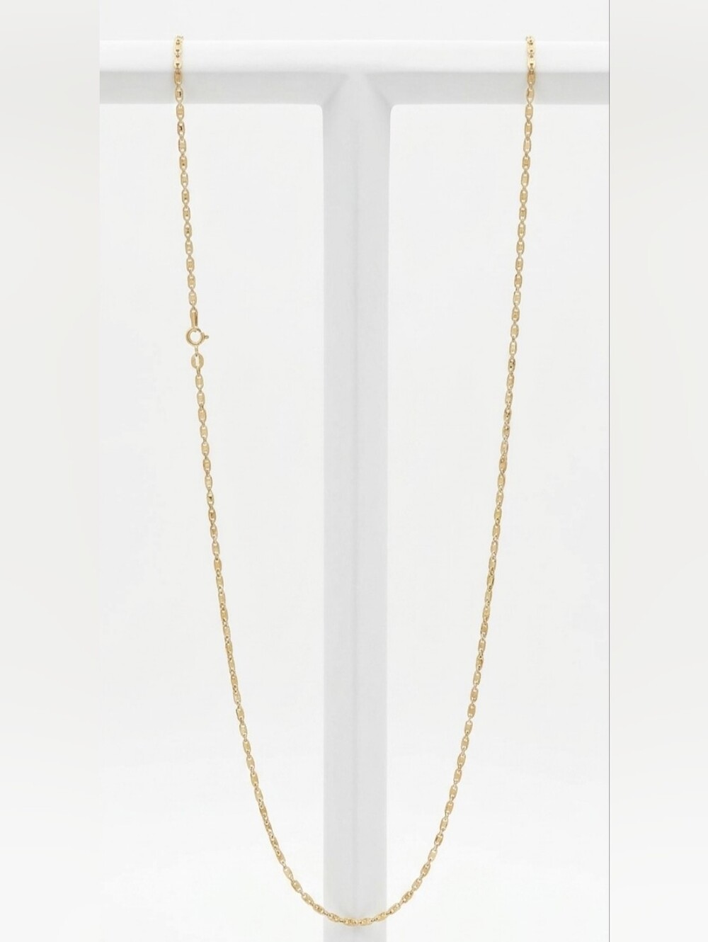 10k Gold Mariner chain [18" 1.7mm] - Picture 3 of 3